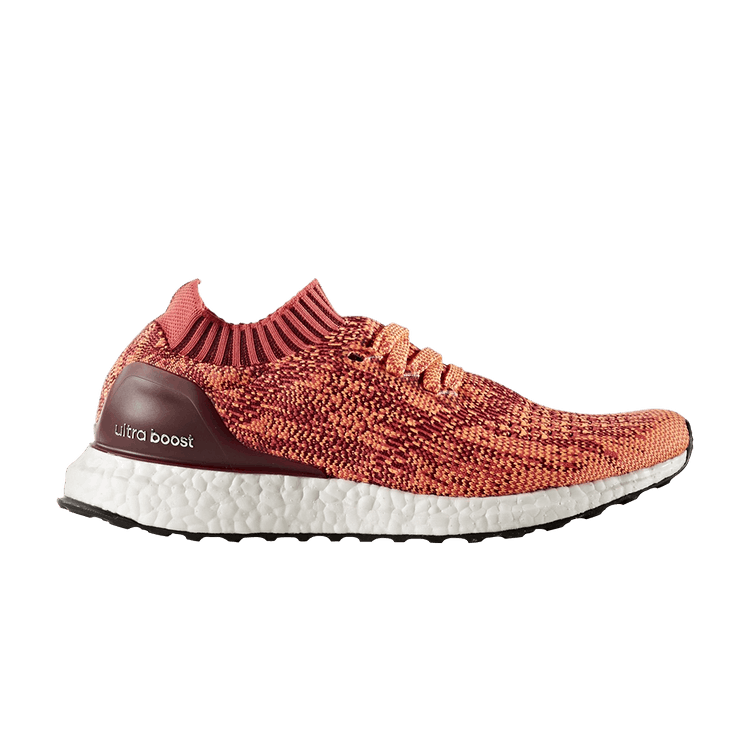 Adidas Wmns UltraBoost Uncaged 'Glow Orange' — Collegiate Burgundy/Glow Orange