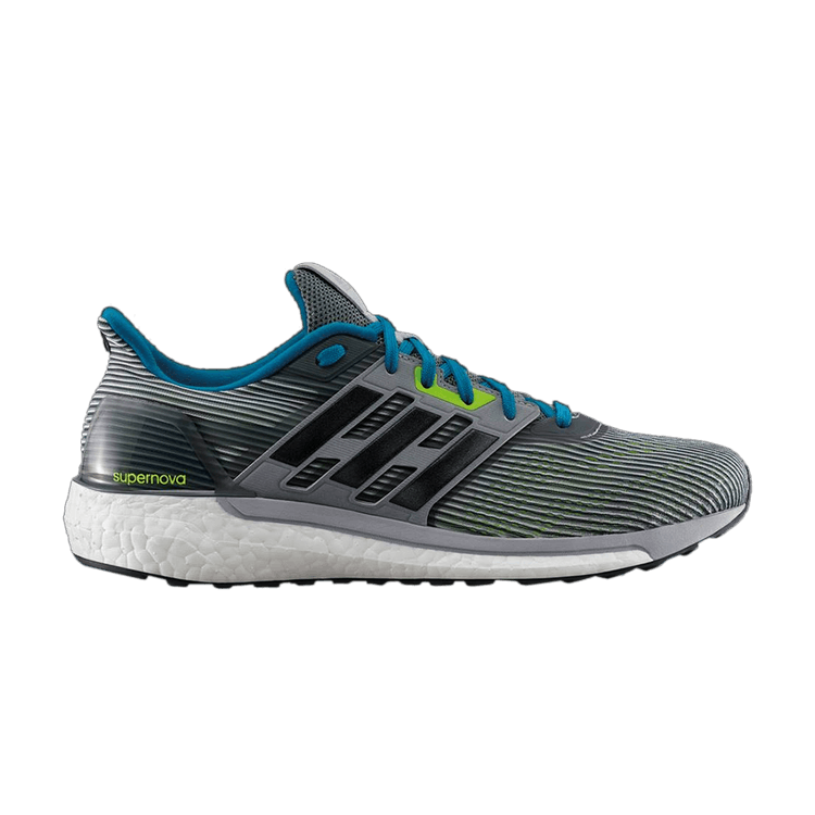 Adidas Supernova 'Grey Blue' — Grey/Black/Blue