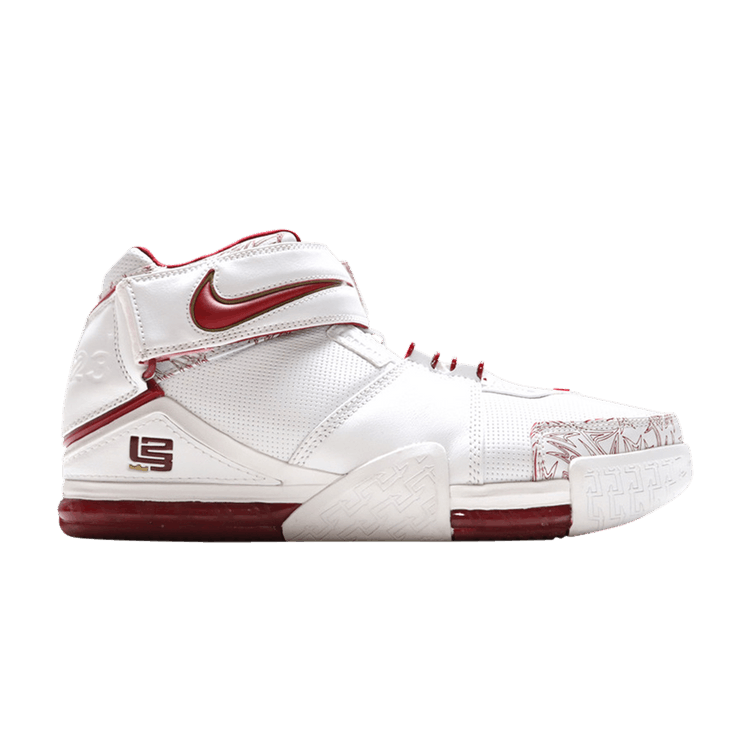 Nike Zoom LeBron 2 'Chamber of Fear - Red Swoosh' Sample — Chamber of Fear - Red Swoosh