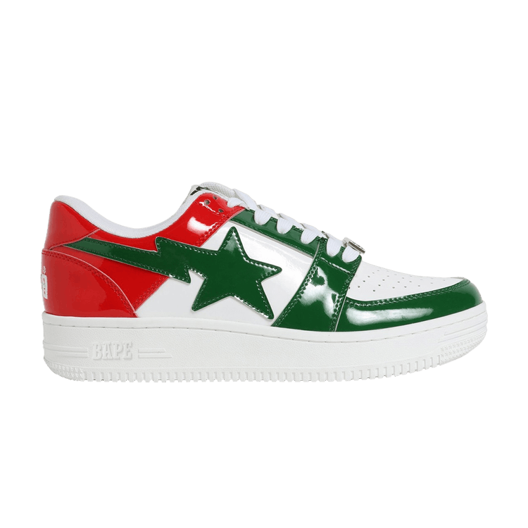 Bapesta Low 'Green Red' — Green Red
