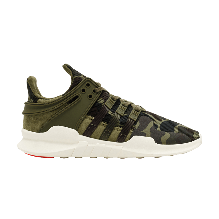 adidas EQT Support Adv J 'Camo' — Olive Cargo/Off White/Off White