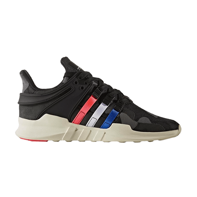 Adidas EQT Support ADV 'Black Camo' — Core Black/Blue/Footwear White