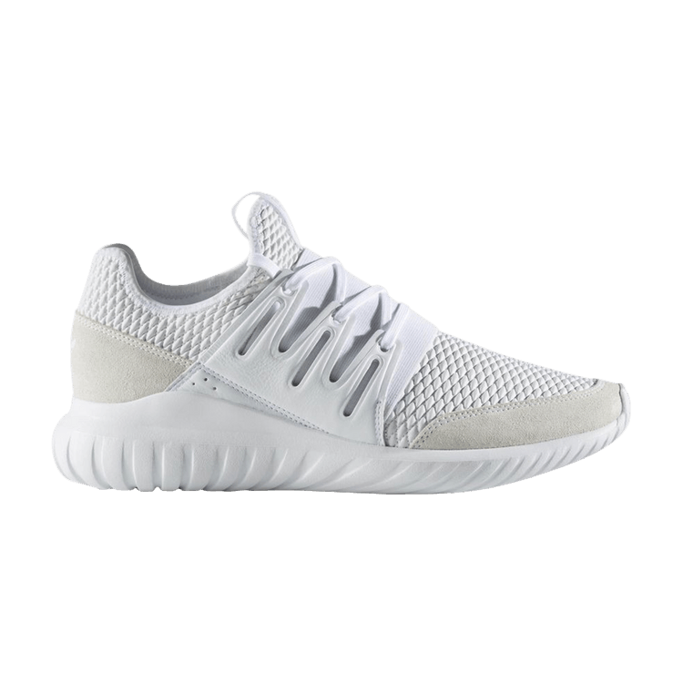 Adidas Tubular Radial 'Footwear White' — Footwear White/Footwear White/Vintage White