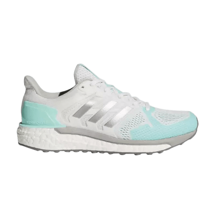 Adidas Wmns Supernova ST 'White Aqua' — White/Metallic Silver/Energy Aqua