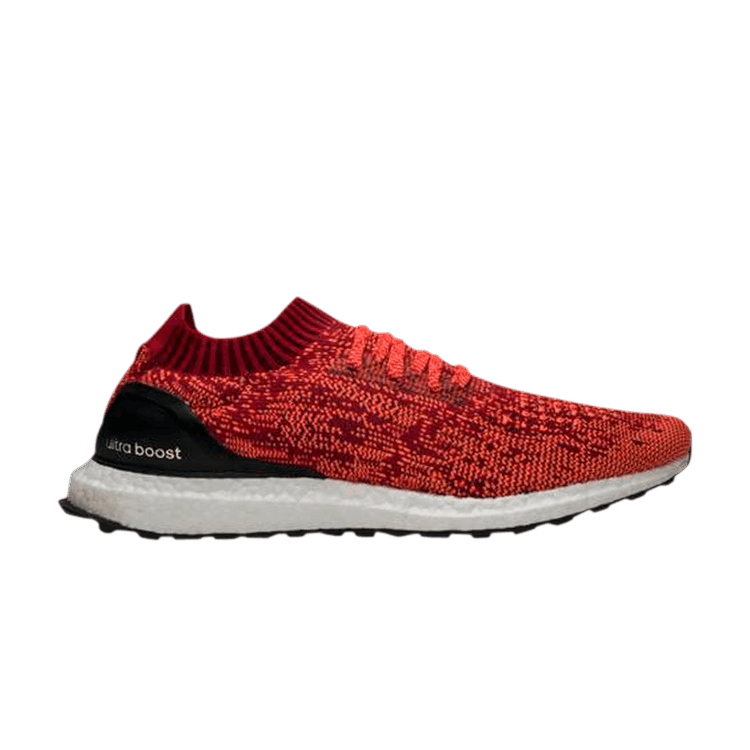 Adidas UltraBoost Uncaged 'Solar Red' Sample — Scarlet Red/Solar Red/Black