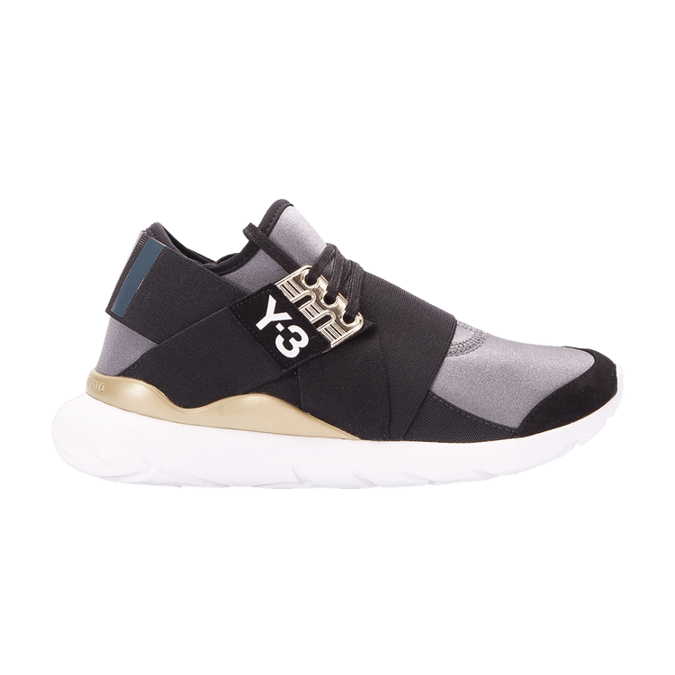 Adidas Y-3 Wmns Qasa Elle Lace — Black/White/Gold