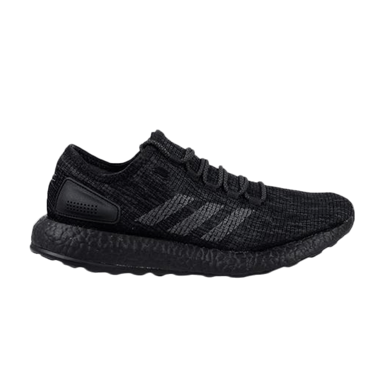 Adidas Pureboost 'Triple Black' — Core Black/Solid Grey/Solid Grey