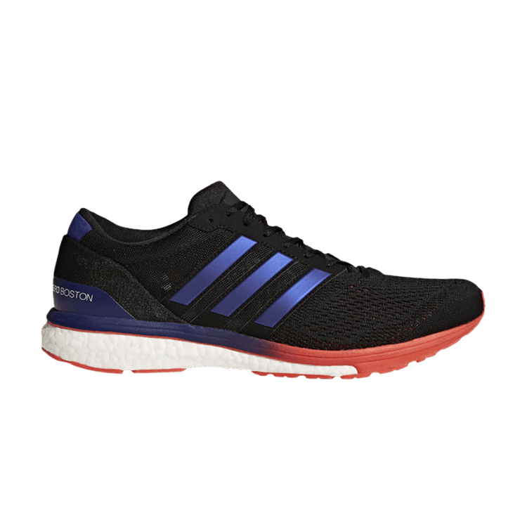 Adidas Adizero Boston 6 'Black Purple Red' — Core Black/Real Purple/Hi-Res Red