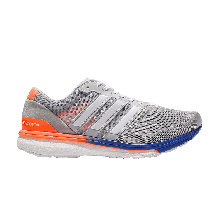 Adidas Adizero Boston 6 — Grey/White/Blue