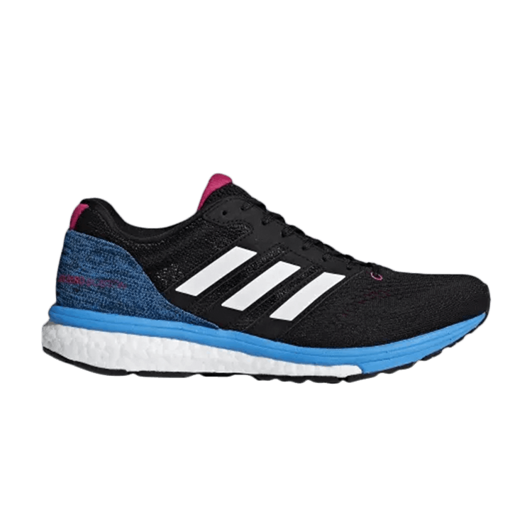 Adidas Wmns Adizero Boston 7 — Core Black/Cloud White/Real Magenta