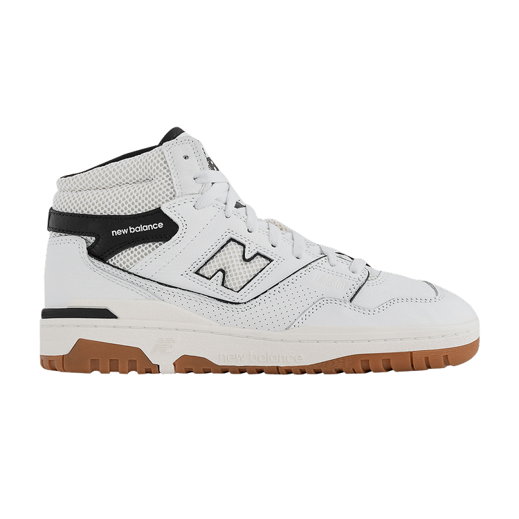 Aimé Leon Dore x New Balance 650R 'White Black Gum' — Black/White