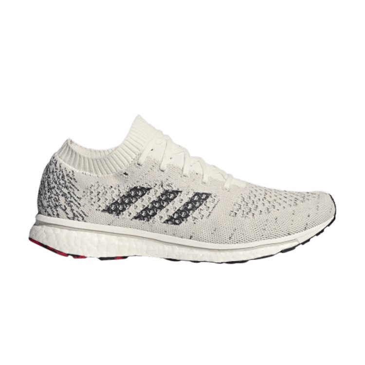 Adidas Adizero Prime LTD 'White Carbon' — Running White/Carbon/Clear Brown