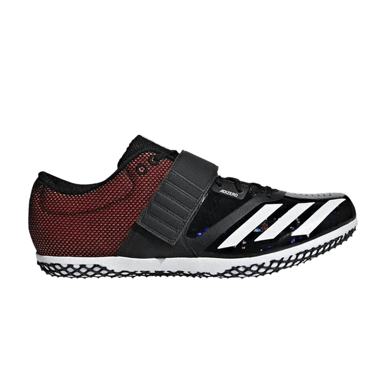 Adidas Adizero High Jump 'Black Orange' — Core Black/Zero Mint/Orange