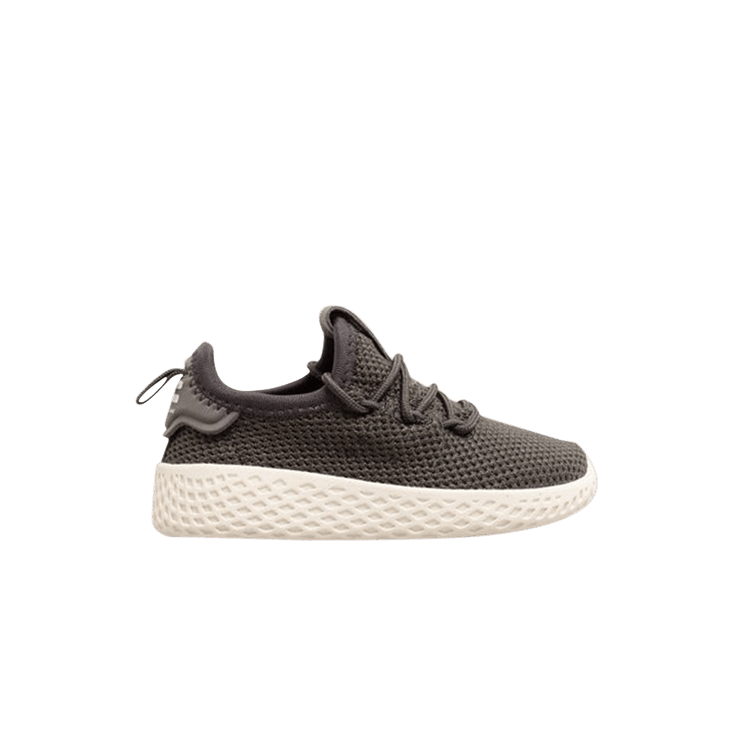 Pharrell Williams x adidas Tennis Hu Infant 'Carbon' — Carbon/Carbon/Chalk White