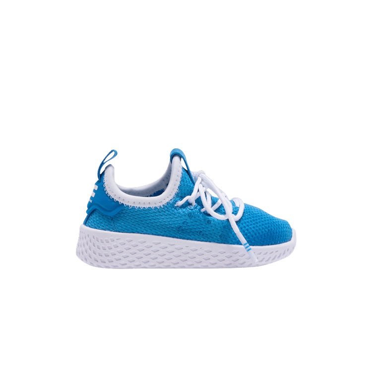 Pharrell Williams x adidas Tennis Hu Infant 'Bright Blue' — Bright Blue/Running White/Running White