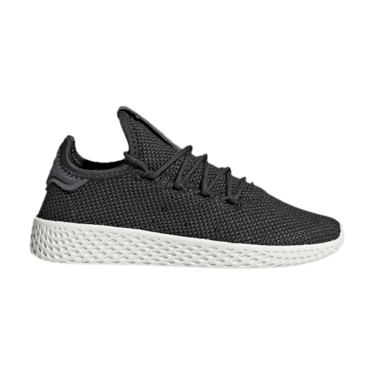 Pharrell x adidas Tennis Hu J 'Carbon' — Carbon/Carbon/Chalk White