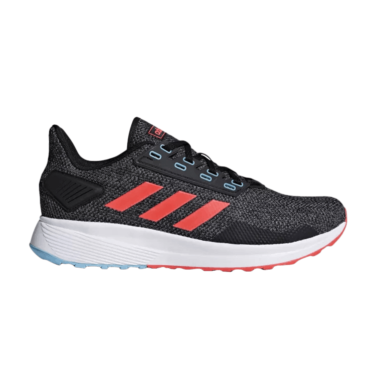 Adidas Duramo 9 'Solar Red' — Core Black/Solar Red/Grey