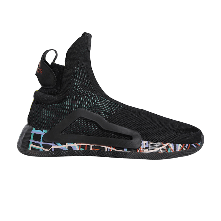 Adidas N3XT L3V3L 'Graphic Midsole' — Core Black/True Green/Clear Pink
