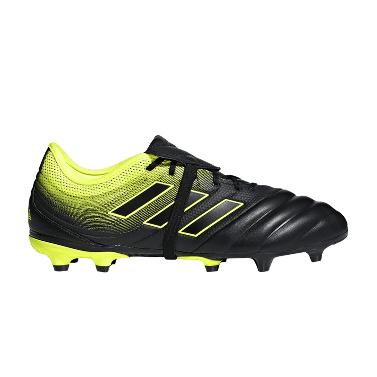 Adidas Copa Gloro 19.2 FG 'Core Black Solar Yellow' — Core Black/Core Black/Solar Yellow