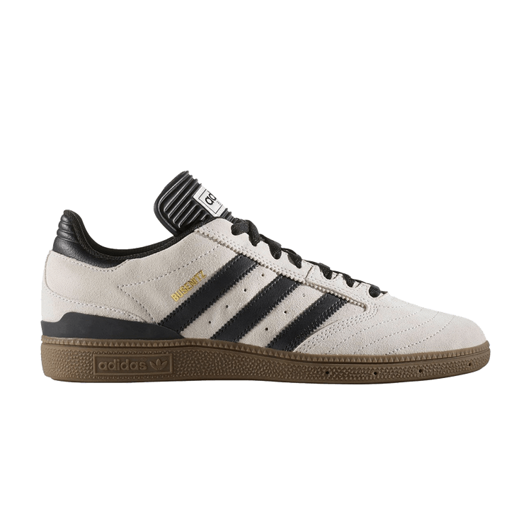Adidas Busenitz 'Crystal White Black' — Crystal White/Core Black/Gum