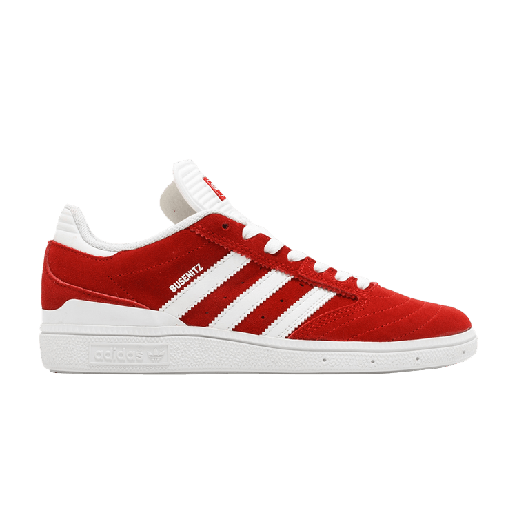 Adidas Busenitz 'Scarlet' — Scarlet/Footwear White/Footwear White