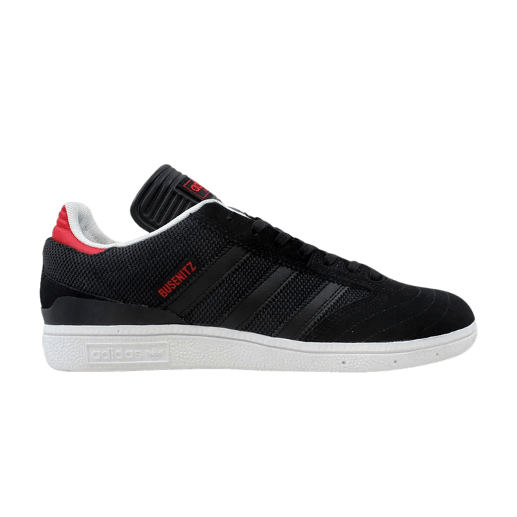 Adidas Busenitz 'Black White Red' — Black/White/Scarlet Red