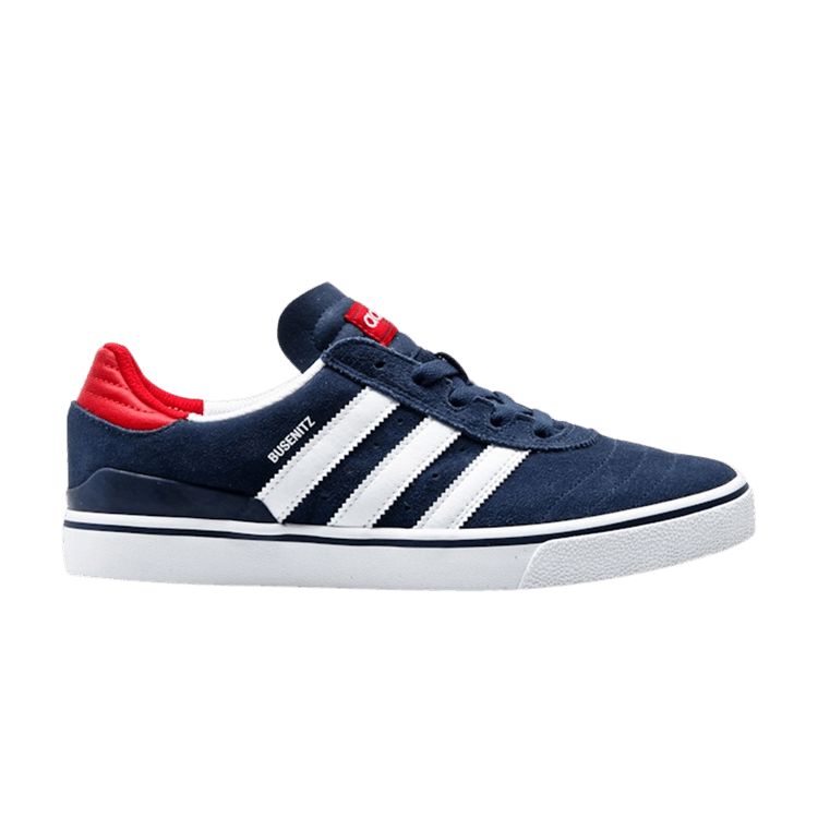 Adidas Busenitz Vulc ADV — Mystery Blue/Footwear White/Scartlet