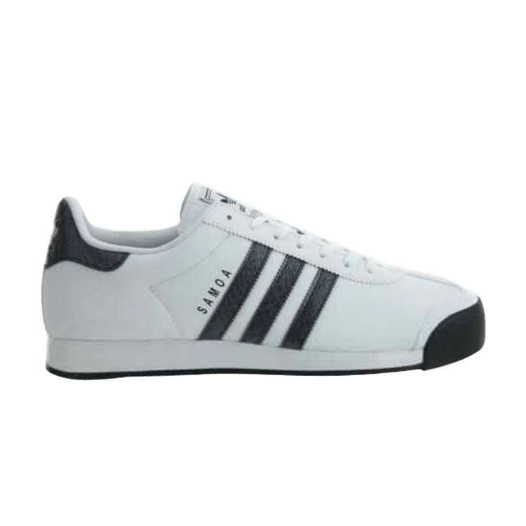 Adidas Samoa 'White Bold Onix' — Footwear White/Core Black/Bold Onix