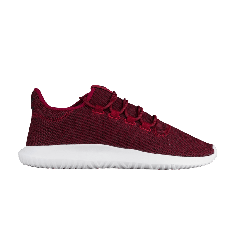 Adidas Tubular Shadow 'Collegiate Burgundy' — Collegiate Burgundy/Black/White