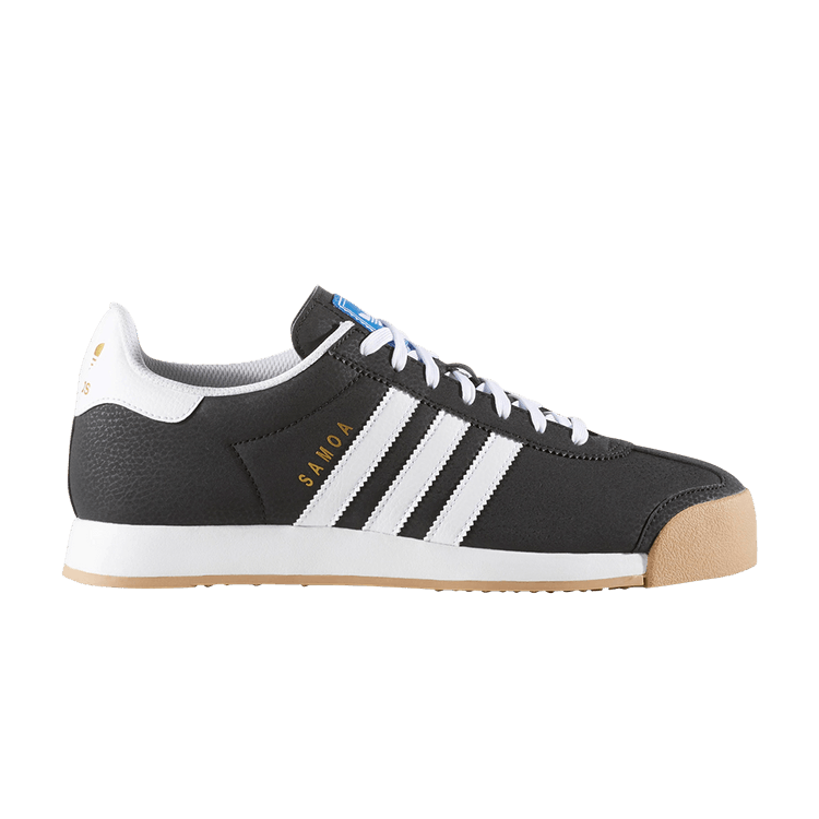 Adidas Samoa 'Black White Gum' — Core Black/Footwear White/Gold Metallic