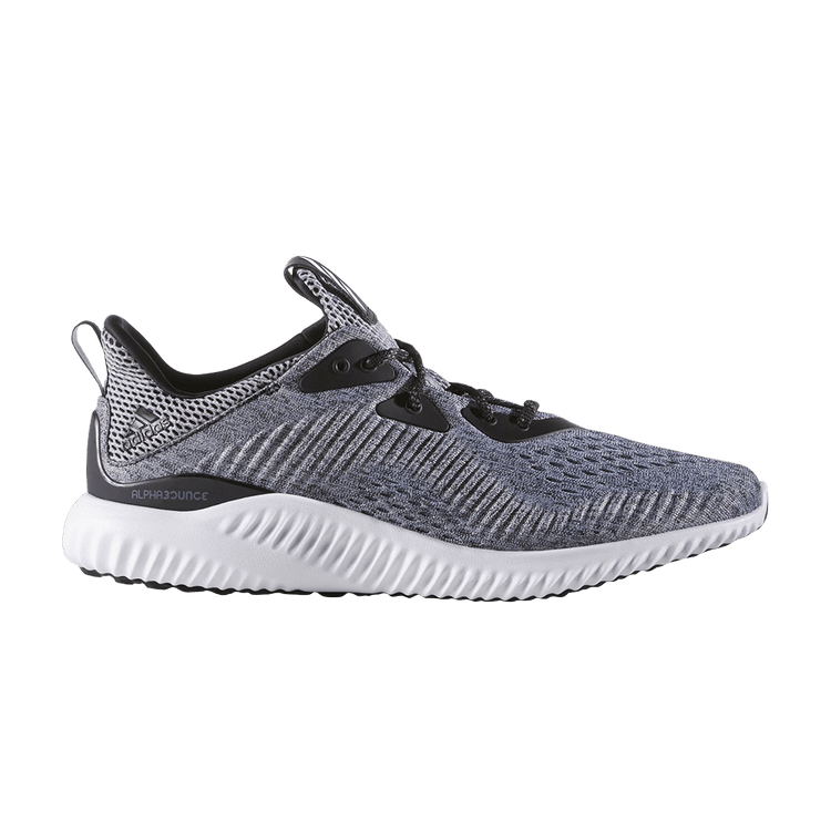 Adidas AlphaBounce Engineered Mesh 'Core Black' — Core Black/Running White/Black