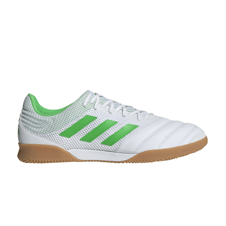 Adidas Copa 19.3 IN Sala 'Solar Lime Gum' — Footwear White/Solar Lime/Gum1