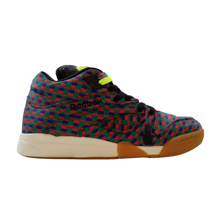 Melody Eshani x Reebok Court Victory Pump 'Valentine’s Day' — Black/Solar Yellow/Chalk/Multi-Color