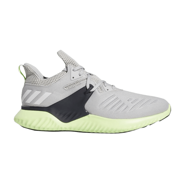 Adidas Alphabounce Beyond 'Grey Hi-Res Yellow' — Grey/Cloud White/Hi-Res Yellow