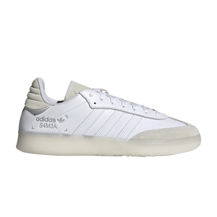 Adidas Samba RM 'Cloud White' — Footwear White/Footwear White/Grey Two