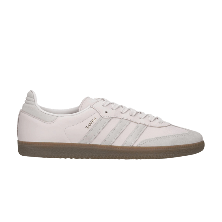 Adidas Samba OG 'Pink Grey' — Pink/Grey One/Gold Metallic