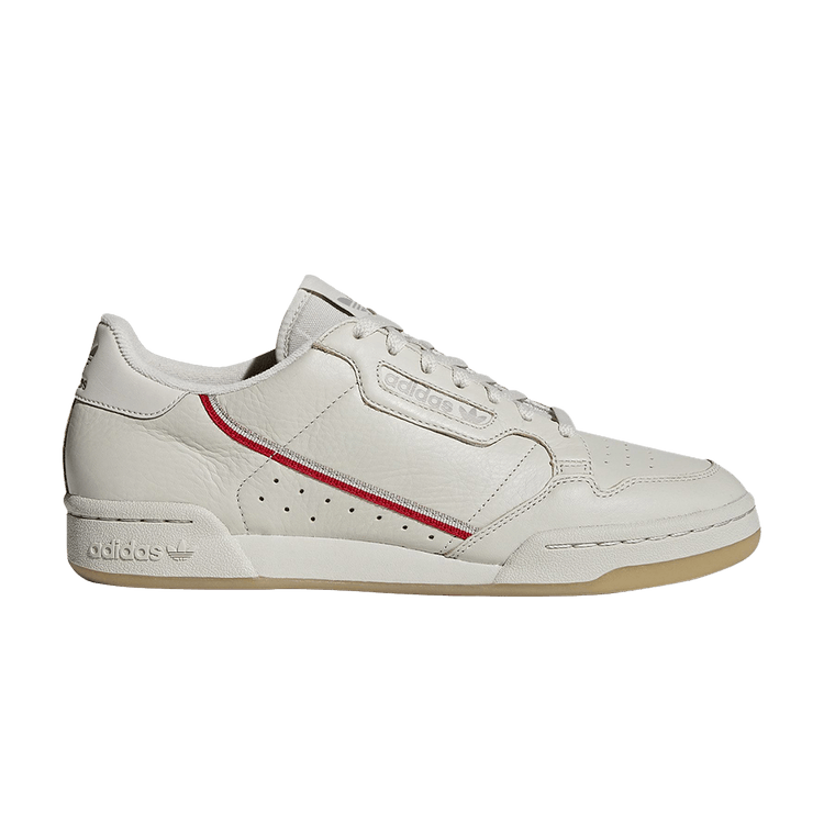 Adidas Continental 80 'Clear Brown' — Clear Brown/Scarlet/Ecru Tint