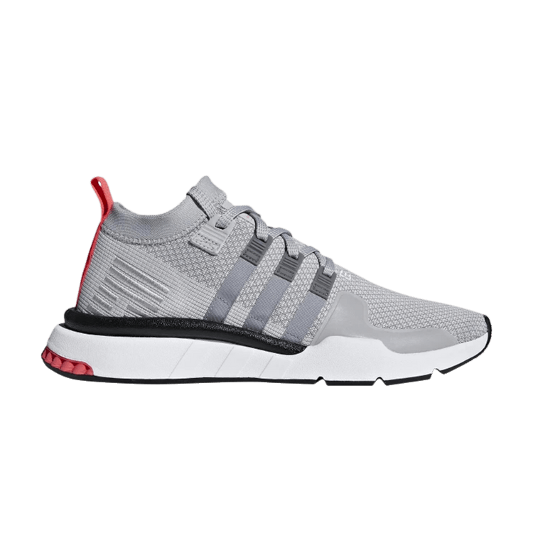 Adidas EQT Support Mid ADV Primeknit 'Double Grey' — Grey/Grey/Core Black