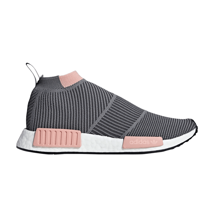 Adidas Wmns NMD_CS1 Primeknit 'Grey Trace Pink' — Grey/Grey/Trace Pink