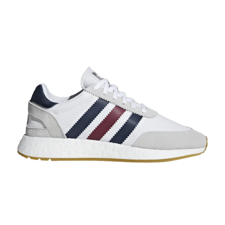 Adidas I-5923 'White Tri-Color' — Cloud White/Collegiate Burgundy/Collegiate Navy