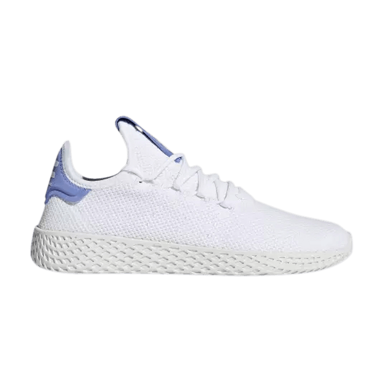 Pharrell x adidas Tennis Hu J 'White Blue' — Footwear White/Blue/Chalk White