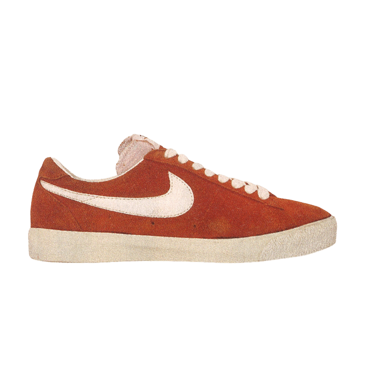 Nike Blazer Suede Low 'Orange' — Orange/White