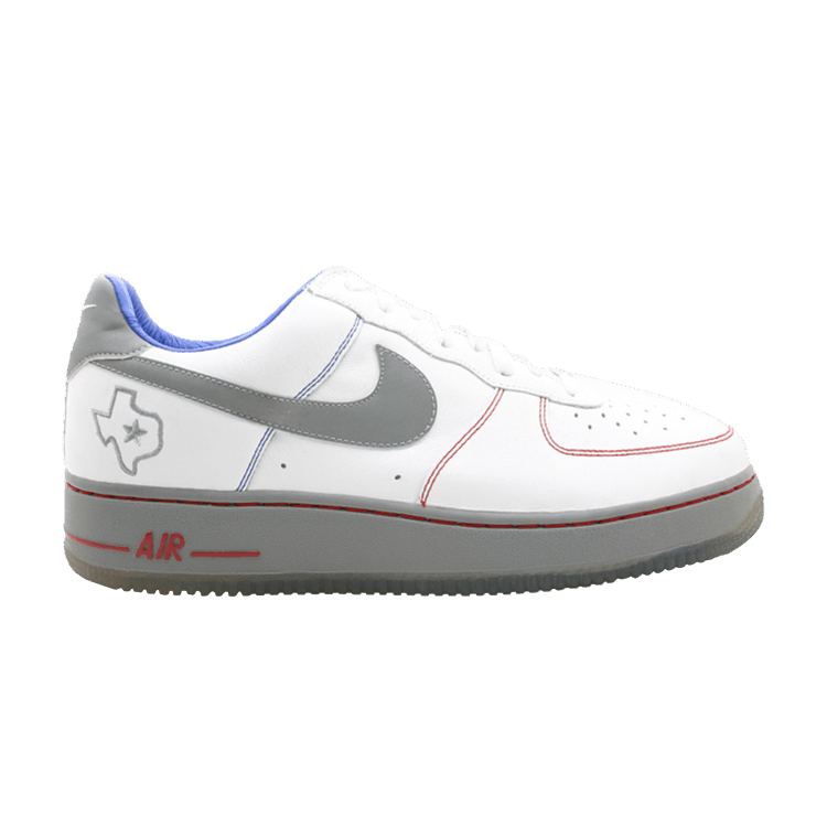 Nike Air Force 1 Low 'Texas All Star' — White/Varsity Royal-Varsity Red