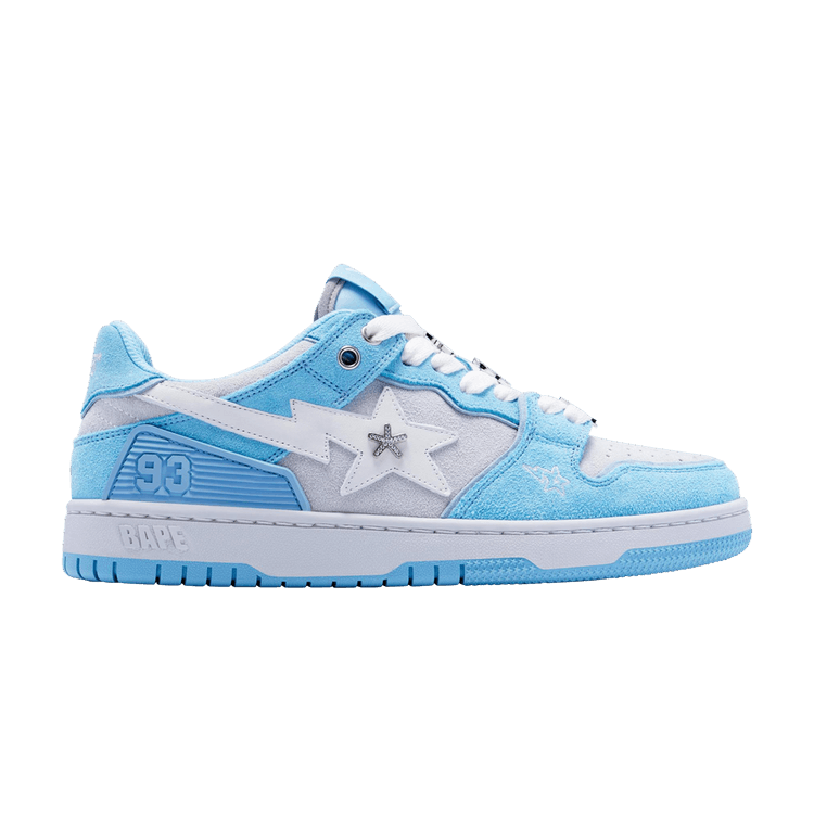 BAPY x BAPE Sk8 Sta 'Blue Mist' — Light Blue