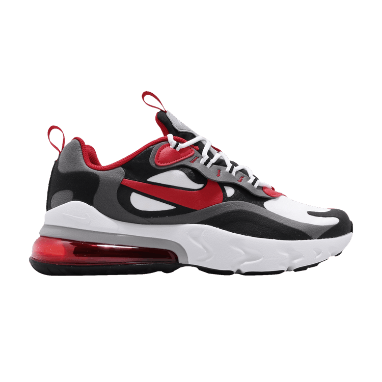 Nike Air Max 270 React GS 'University Red' — Iron Grey/University Red/Blackwhite