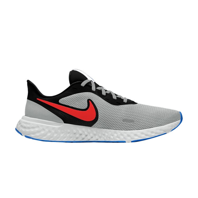 Nike Revolution 5 'Light Solar Flare Heather Chile Red' — Black/Light Solar Flare Heather/Particle Grey/Chile Red