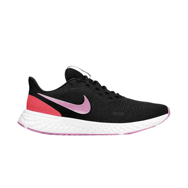 Nike Wmns Revolution 5 'Black Beyond Pink Crimson' — Black/Flash Crimson/Beyond Pink