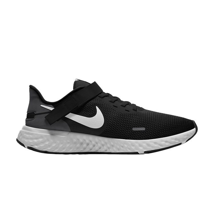 Nike Revolution 5 FlyEase 'Black' — Black/Anthracite/White
