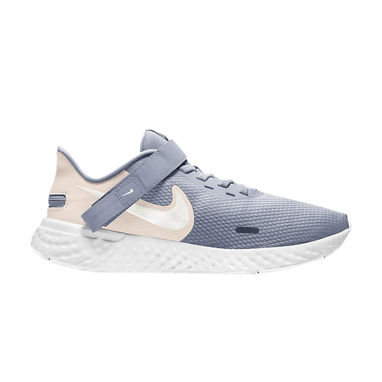 Nike Wmns Revolution 5 FlyEase 'Indigo Guava Ice' — Ghost/World Indigo/Guava Ice/Summit White