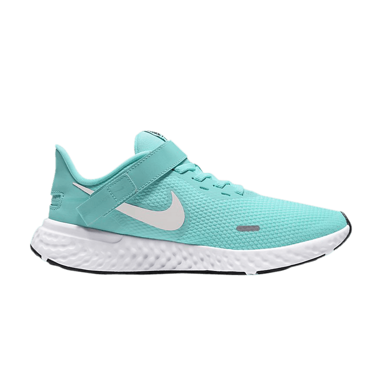 Nike Wmns Revolution 5 FlyEase 'Aurora Green' — Aurora Green/Black/Platinum Tint